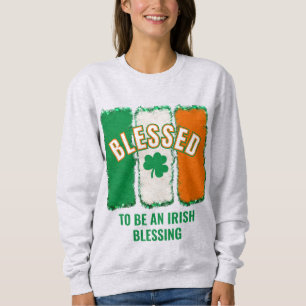 BLESSED ATT VARA EN IRLÄNDSK BLESSING-St patrick's T Shirt