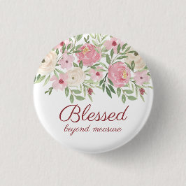 Blessed Beyond Measure Pink Floral  Knapp