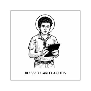 BLESSED CARLO ACUTIS CATHOLIC STÄMPEL