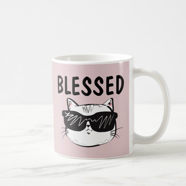 BLESSED CAT COFFEE MUGG (Höger)