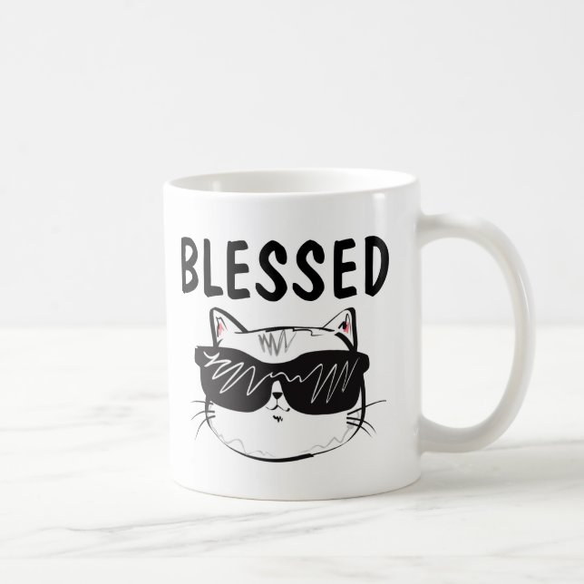 BLESSED CAT COFFEE MUGG (Höger)