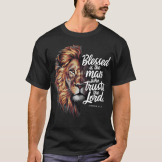Blessed Christian God Jesus Faith Bible Verse Jere T Shirt