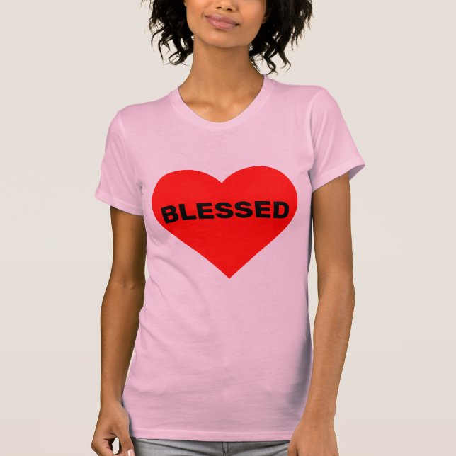 BLESSED Christian T-Shirts (Framsida)
