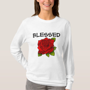 BLESSED DAM FLOWER T-SHIRTS