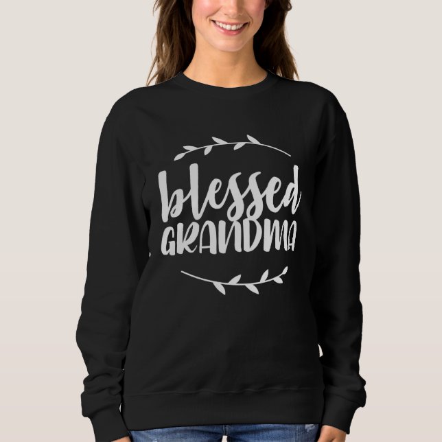 Blessed Grandma  Mothers Day  For Grandma T Shirt (Framsida)