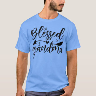 Blessed Grandma One Thankful Grandma Fall Thanksgi T Shirt