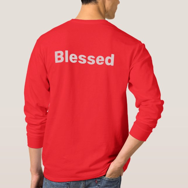 BLESSED-Logotyp T Shirt (Baksida)