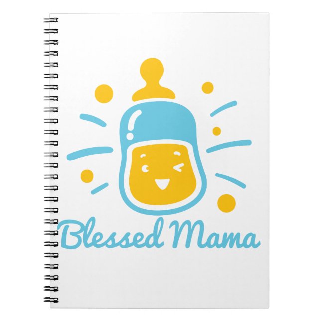 Blessed Mama Anteckningsbok (Framsidan)