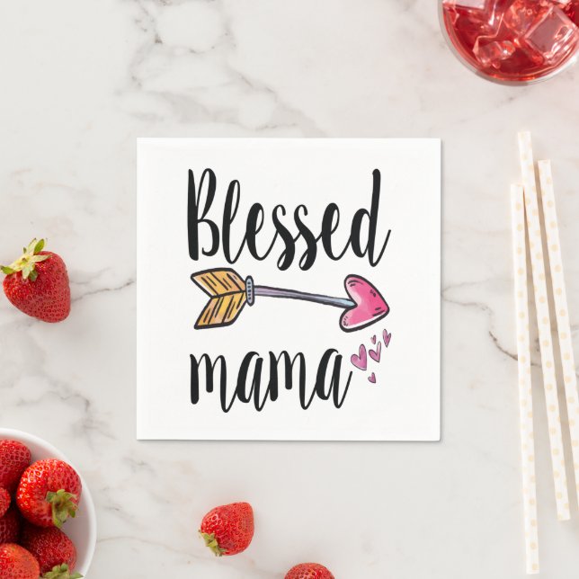Blessed Mama Mors dag Pappersservett (Insitu)