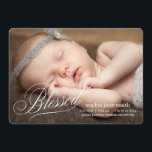 BLESSED Modern Tillkännagivande för födelse Meddelande<br><div class="desc">Helt enkelt modern. Alltid snyggt. © www.themodcards.com</div>