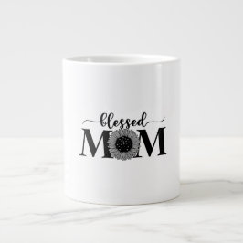 Blessed Mom Jumbo Mugg