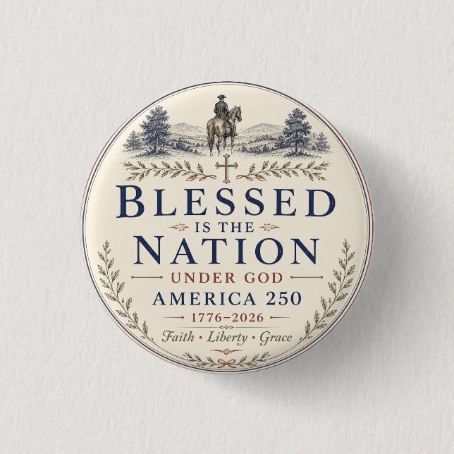 Blessed Nation-plates Knapp (Framsida)