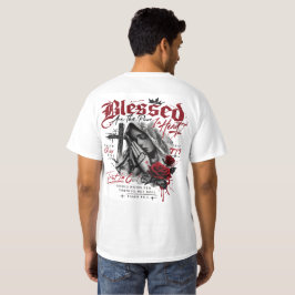 Blessed Pray For Me Christian Faith Graphic  T Shirt