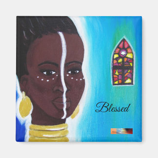 Blessed Queen Magnet by Alicia McDaniel Fine Art