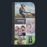 #blessed svart tavla för personligfoto Collage Galaxy S4 Plånbok<br><div class="desc">Skydda din telefon och välj dina mest älskade foto för att täcka detta plånboktelefonfodral. Skräddarsy lätt bilder,  texten och initialer.</div>