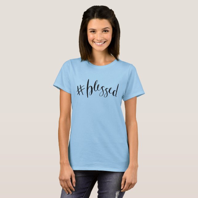 #blessed t-shirt (Hel framsida)