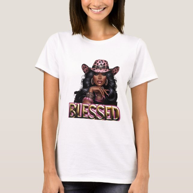 Blessed T-Shirt – Faith-Inspired Comfort & Style (Framsida)