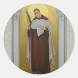 Blessed Titus Brandsma Carmelite Saints Priest Runt Klistermärke