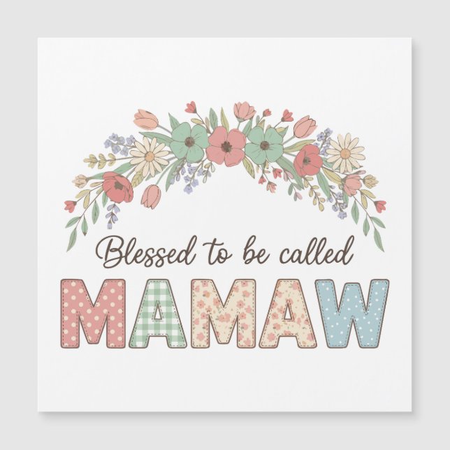 Blessed to be called Mamaw (Framsida)