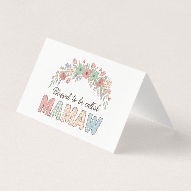 Blessed to be called Mamaw Kort (Framsida)