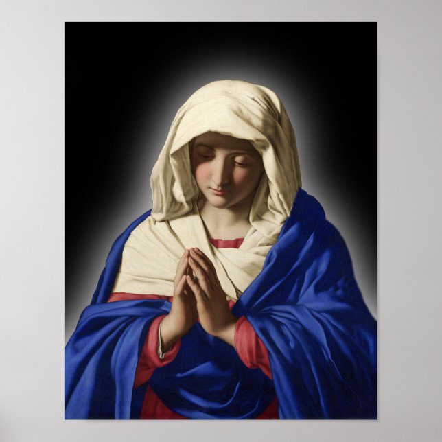 BLESSED VIRGIN MARY POSTER (Framsidan)