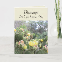 Blessens Vuxen Baptism Card Kort