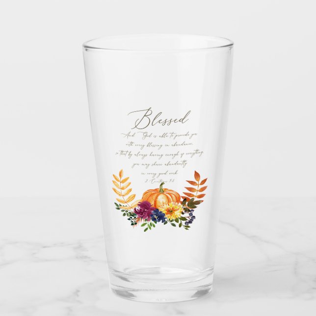 Blesser i överflödiga fall, pumpor och morsa glaskopp (Framsida)