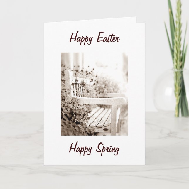 BLESSINGARNA TILL DIG/DIN FAMILJ I PÅSK HELGKORT (Framsida)