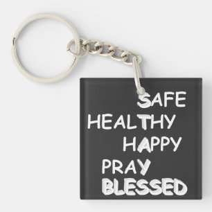 Blessings-akryl-Nyckelring