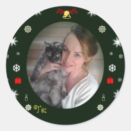 Blessings and Peace "To"-symbolen av RoseWrites Runt Klistermärke