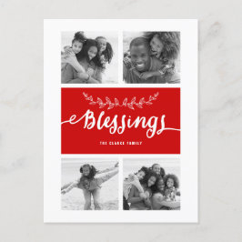 Blessings Collage | Helgdag Fotovykort Helg Vykort