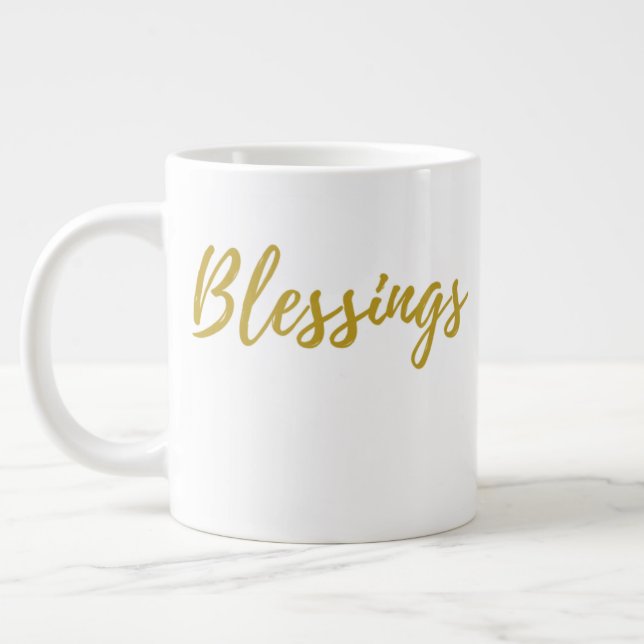Blessings Jumbo 20 oz Mugg (Vänster)