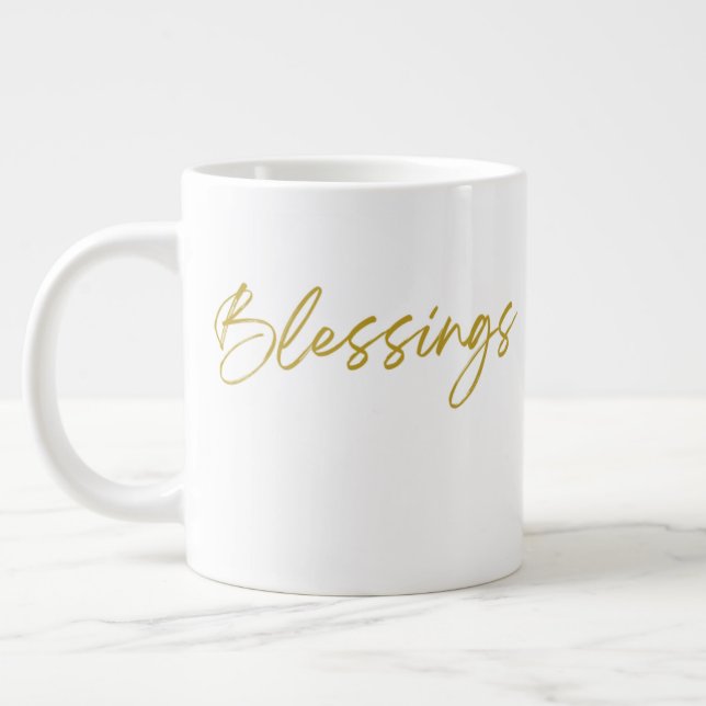Blessings Jumbo 20oz Mugg Jumbo Mugg (Vänster)