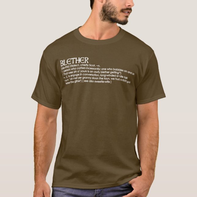 Blether Tee Shirt (Framsida)