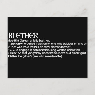 Blether Vykort
