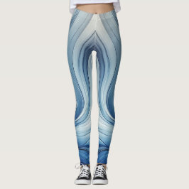 Bleu bleu radiant leggings