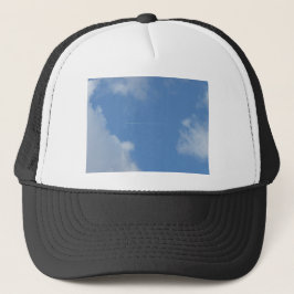 Bleu ciel truckerkeps