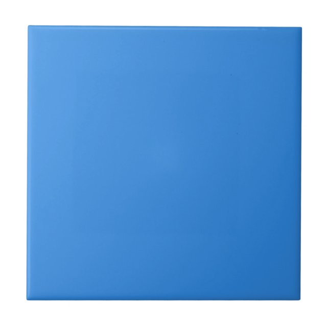 Bleu de Frankrike Solid Färg Kakelplatta (Framsidan)