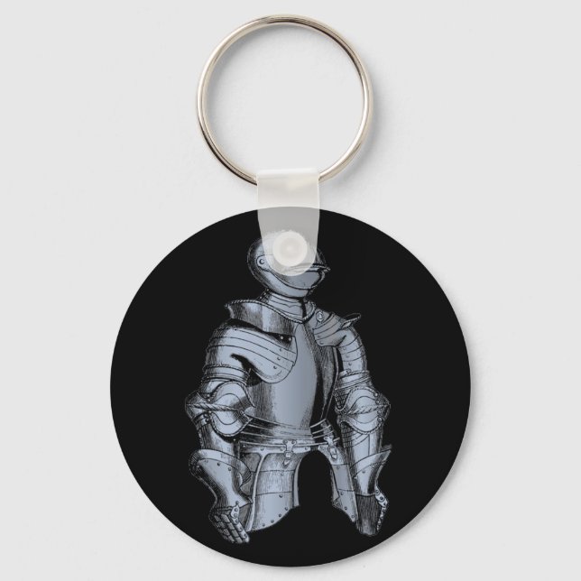 Bleu Knight Keychain Nyckelring (Framsida)