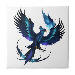 bleu phoenix kakelplatta