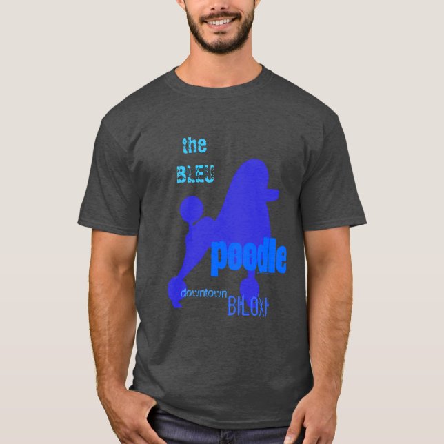 BLEUpudeln - bäst dykpub i världen T Shirt (Framsida)