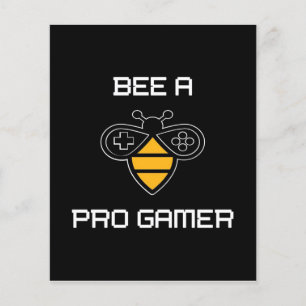 Blev en Pro Gammer-design Flygblad