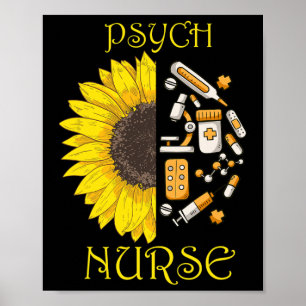 Blev en psykologisk sjuksköterska för psykiatrisk poster