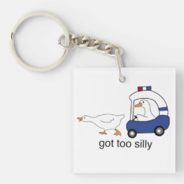Blev För Dum Rolig Gås Polis Humor