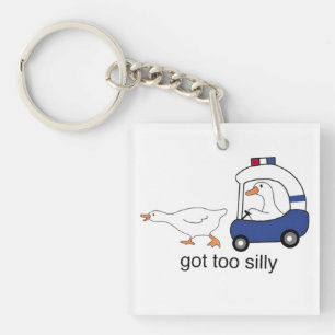Blev För Dum Rolig Gås Polis Humor