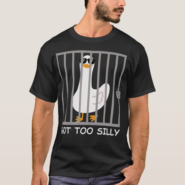 Blev för dum t shirt (Framsida)