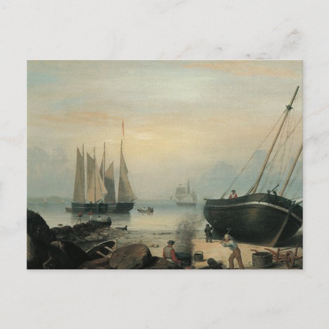 Blev för reparationer, Duncan's Point, Gloucester Vykort (Framsida)