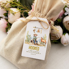 Blev helt förälskad i Fiskar-Derbyt Baby Shower Presentetikett