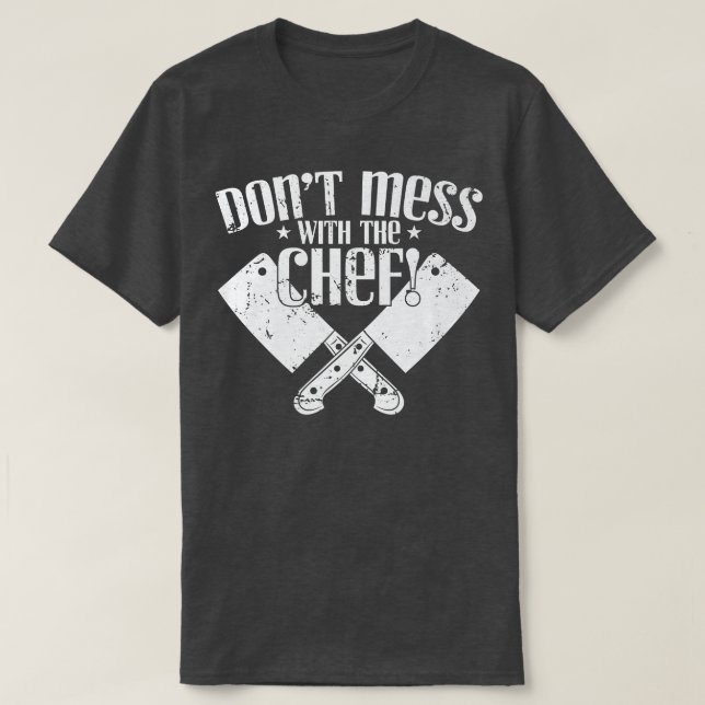 Blev inte fast med kocken t shirt (Design framsida)