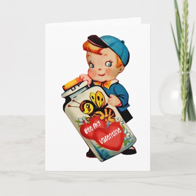 Blev mitt Valentine-mappade gratulationskort Kort (Framsida)